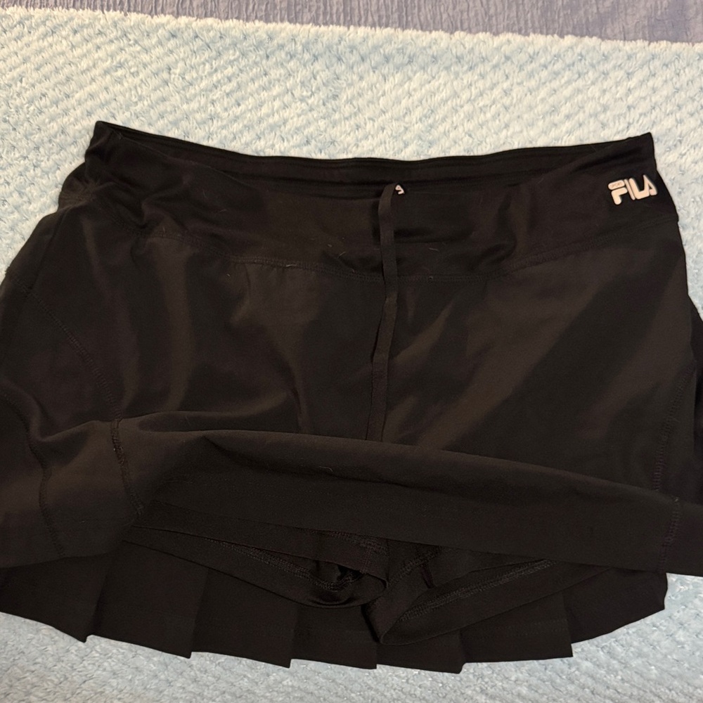 FILA Women's Black Athletic Shorts